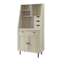 64" Storage Desk & Hutch With Keyboard Drawer - Saracina Home 13 64" Storage Desk & Hutch With Keyboard Drawer - Saracina Home -Saracina Home GUEST a5597132 39b9 47f7 8df0 34356366975a