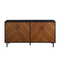 Angelo Modern Bookmatch 4 Door Sideboard - Saracina Home -Saracina Home GUEST a647d701 ef2e 4119 bbbb ba87ce734b57