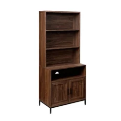 64.12" Orin Modern 2 Door Bookshelf Hutch - Saracina Home -Saracina Home GUEST abb9fdf6 52c3 48e3 a122 6076cbd1d2d8