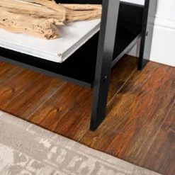 55" Thatcher Transitional Wood 4 Shelf Ladder Bookshelf - Saracina Home -Saracina Home GUEST ac4e4963 5ba5 4764 9c00 daaf31632f30