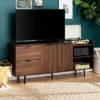 Rockwell Modern Storage TV Stand For TVs Up To 43" Brown - Saracina Home -Saracina Home GUEST adaf0eba cc11 467d 896d c3ebe9e99845