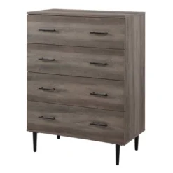 Higgins Modern Vertical 4 Drawer Dresser - Saracina Home -Saracina Home GUEST b559cc1e d266 43f7 b462 1d14b3dfc23a