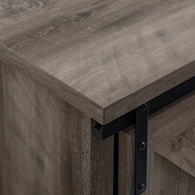 Clarabelle Double Sliding X Barn Door TV Stand For TVs Up To 80" - Saracina Home 6 Clarabelle Double Sliding X Barn Door TV Stand For TVs Up To 80" - Saracina Home - Image 4