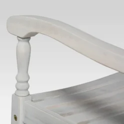 Bamberg Transitional Acacia Wood Outdoor Rocking Chair - Saracina Home -Saracina Home GUEST b5a6c523 b0ec 4f21 a80a c862cb0359d9