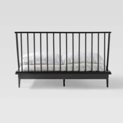 Boho Solid Wood Spindle Platform Bed - Saracina Home -Saracina Home GUEST b8d271bd 790c 4a0d a2b2 01db1fc34a9d