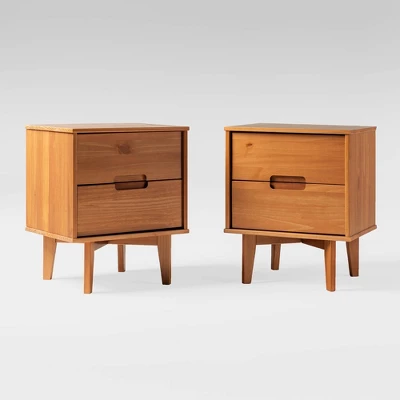 Mid-Century Modern Wood Nightstand - Saracina Home 20 Mid-Century Modern Wood Nightstand - Saracina Home - Image 18