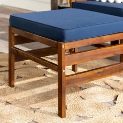 3pc Modular Acacia Wood Patio Chat Set With Cushions - Saracina Home 26 3pc Modular Acacia Wood Patio Chat Set With Cushions - Saracina Home -Saracina Home GUEST bac9860b 3e03 4d90 85a0 e710ace33155