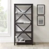 64" Sophie Industrial X Frame Bookshelf - Saracina Home -Saracina Home GUEST bd2f60e0 bda2 4d19 a2e5 809a05d9d930