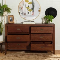 Classic Horizontal Bedroom 6 Drawer Dresser - Saracina Home -Saracina Home GUEST bdfbac6a 5616 46d4 920b 72574a53253a