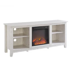 Ackerman Modern Transitional Fireplace TV Stand For TVs Up To 65" - Saracina Home -Saracina Home GUEST cdc24cda 1c04 4c8f b844 69569699a514