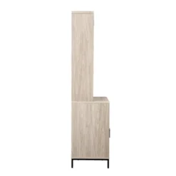 64.12" Orin Modern 2 Door Bookshelf Hutch - Saracina Home -Saracina Home GUEST d0dc608a ef80 4ec9 9a37 4650787193f3