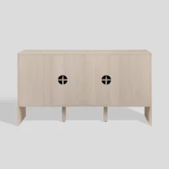 Modern Staggered Vertical Accent 3 Door Sideboard - Saracina Home 14 Modern Staggered Vertical Accent 3 Door Sideboard - Saracina Home -Saracina Home GUEST d155b864 442c 48b8 a49f 4abbde8f94db