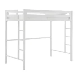 Twin Premium Deluxe Metal Loft Bed - Saracina Home 13 Twin Premium Deluxe Metal Loft Bed - Saracina Home -Saracina Home GUEST d5e2f50f 001e 4e3d bb59 b10ee05e384c