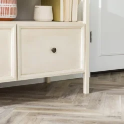 Farmhouse 3 Drawer Wood TV Stand For TVs Up To 65" - Saracina Home 35 Farmhouse 3 Drawer Wood TV Stand For TVs Up To 65" - Saracina Home -Saracina Home GUEST d77774f4 3e5a 4a67 9f72 0016110a90cd