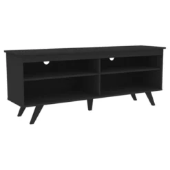 Modern Contemporary Simple Wood Storage Console TV Stand For TVs Up To 65" - Saracina Home 33 Modern Contemporary Simple Wood Storage Console TV Stand For TVs Up To 65" - Saracina Home -Saracina Home GUEST d9b845dd f031 4d52 9d12 cfa048855658