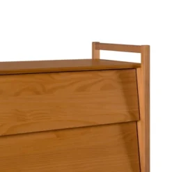 Mid-Century Modern Solid Wood Paneled 6 Drawer Dresser - Saracina Home -Saracina Home GUEST d9e44d16 af50 485d 80b5 556f1d571dbf