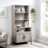 64.12" Orin Modern 2 Door Bookshelf Hutch - Saracina Home -Saracina Home GUEST db195286 9afd 4707 9a87 9b41b0388e48