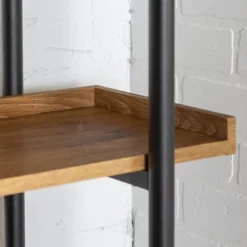 68" 5 Tray Shelf Urban Pipe X Back Bookshelf - Saracina Home 15 68" 5 Tray Shelf Urban Pipe X Back Bookshelf - Saracina Home -Saracina Home GUEST dc48e521 6f15 4188 bc6b c363538622f2