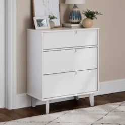 Mid-Century Modern Wood 3 Drawer Dresser - Saracina Home -Saracina Home GUEST dcda4768 741f 4ee0 b0eb 967267e4bbd4