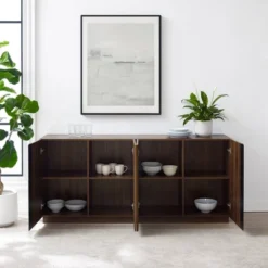 Contemporary Storage With 4 Doors Sideboard - Saracina Home 17 Contemporary Storage With 4 Doors Sideboard - Saracina Home -Saracina Home GUEST dde73520 bee9 4841 b01e afd30233f4c4