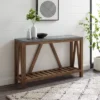 Taylen A Frame Farmhouse Entryway Console Table - Saracina Home -Saracina Home GUEST df1852bd a8fd 43cc 8594 6ce31ebb50a6