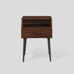 Modern 1 Drawer Angled Side Table - Saracina Home -Saracina Home GUEST dfdb1a55 e13d 4ef5 bfbe b566e8807ae4