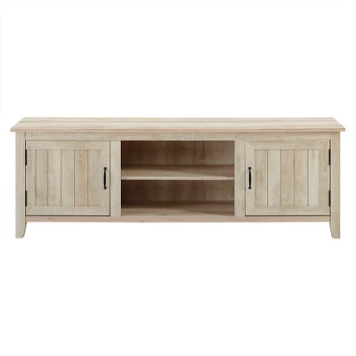 Modern Transitional Wood TV Stand For TVs Up To 80" - Saracina Home 11 Modern Transitional Wood TV Stand For TVs Up To 80" - Saracina Home - Image 9