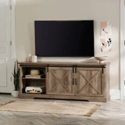 Clarabelle Double Sliding X Barn Door TV Stand For TVs Up To 80" - Saracina Home 23 Clarabelle Double Sliding X Barn Door TV Stand For TVs Up To 80" - Saracina Home -Saracina Home GUEST ecc5045d abe5 4c9d 9af7 fad5721fd77e