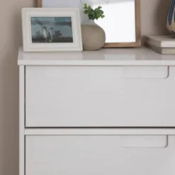 Mid-Century Modern Wood 3 Drawer Dresser - Saracina Home -Saracina Home GUEST eda48c9b b119 4037 901e ae3edafb46f4