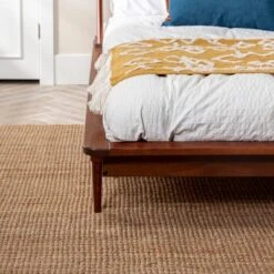 Boho Solid Wood Spindle Platform Bed - Saracina Home -Saracina Home GUEST eddd6fd7 e683 4a43 ab14 7eb5a52e69b7