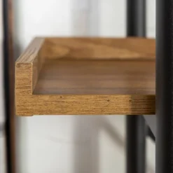 68" 5 Tray Shelf Urban Pipe X Back Bookshelf - Saracina Home 16 68" 5 Tray Shelf Urban Pipe X Back Bookshelf - Saracina Home -Saracina Home GUEST f414af8b f462 42d1 a49d bd9647b53dec