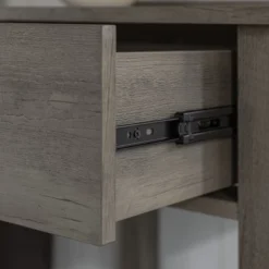 June Rustic Transitional Square Nightstand With Lower Shelf - Saracina Home -Saracina Home GUEST f7035978 6114 478c 97c8 16da5353216d