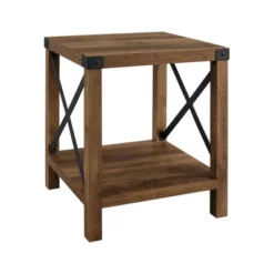 Sophie Rustic Industrial X Frame Side Table - Saracina Home -Saracina Home GUEST f915e628 130c 4cb9 b6c1 9e1deeb835fb