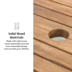 Ravenscroft Modern Boho Acacia Wood Slat Top Rectangle Extendable Outdoor Table - Saracina Home 23 Ravenscroft Modern Boho Acacia Wood Slat Top Rectangle Extendable Outdoor Table - Saracina Home -Saracina Home GUEST f9321751 574a 4b63 b13c cf020783e26b