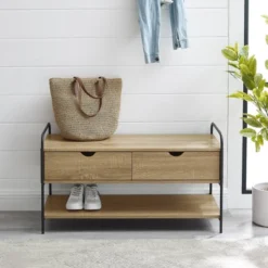 Modern 2 Drawer Storage Entry Bench - Saracina Home 15 Modern 2 Drawer Storage Entry Bench - Saracina Home -Saracina Home GUEST ff73ef59 928e 4602 95b8 2a95ea0472fb